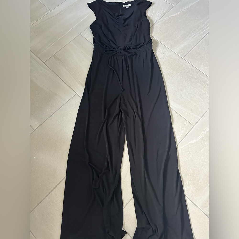 Black pant suit